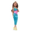 Barbie Signature Barbie Looks Bambola Model -15 Brunette Ponytail, Turquoise/pink Dress Mattel 1 Barbie Signature Barbie Looks Bambola Model -15 Brunette Ponytail, Turquoise/pink Dress Mattel -Negozio Di Giocattoli barbie signature barbie looks bambola model 15 brunette ponytail turquoise pink dress mattel