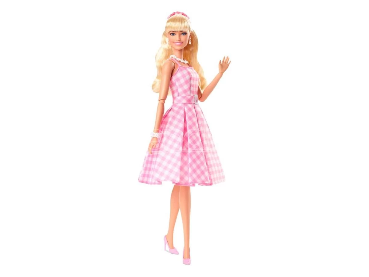 Barbie The Movie Bambola Barbie In Pink Gingham Dress Mattel 3 Barbie The Movie Bambola Barbie In Pink Gingham Dress Mattel