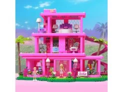 Barbie The Movie MEGA Construction Set Barbie's DreamHouse Mattel -Negozio Di Giocattoli barbie the movie mega construction set barbie s dreamhouse mattel 2