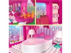 Barbie The Movie MEGA Construction Set Barbie's DreamHouse Mattel -Negozio Di Giocattoli barbie the movie mega construction set barbie s dreamhouse mattel 3
