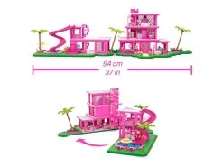 Barbie The Movie MEGA Construction Set Barbie's DreamHouse Mattel -Negozio Di Giocattoli barbie the movie mega construction set barbie s dreamhouse mattel 4