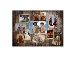 Bud Spencer & Terence Hill Jigsaw Puzzle Western Photo Wall (1000 Pieces) Oakie Doakie Games