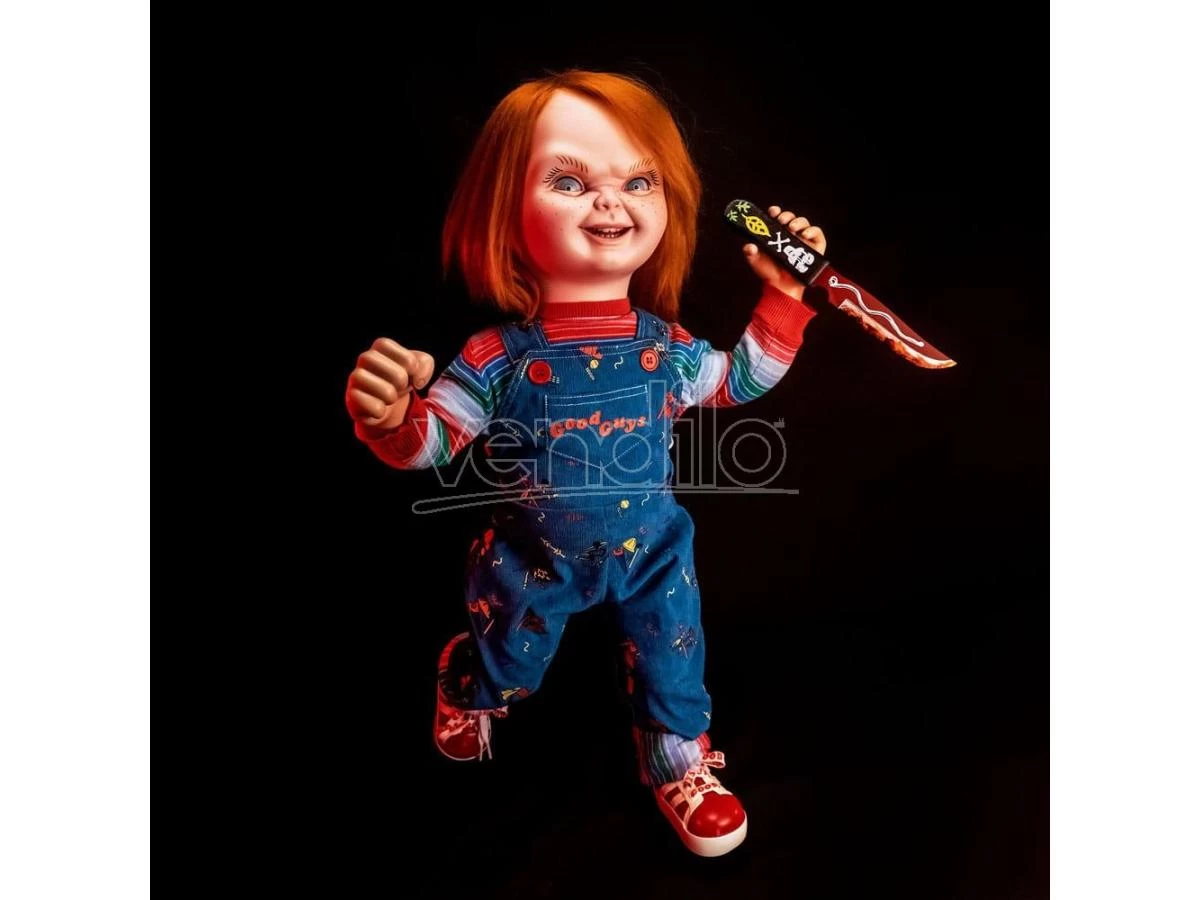 Child's Play 2 Ultimate Chucky Bambola 74 Cm Trick Or Treat Studios 6 Child's Play 2 Ultimate Chucky Bambola 74 Cm Trick Or Treat Studios - immagine 4