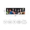 Dc Justice League 1000 Pezzi Slim Puzzle Puzzle Aquarius Ent