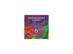 Wizards Of The Coast D&D Adventure Outlined Coloring Book