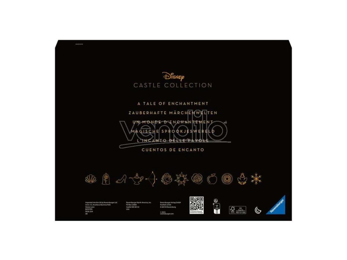 Disney Castle Collection Jigsaw Puzzle Elsa (Frozen) (1000 Pieces) Ravensburger 4 Disney Castle Collection Jigsaw Puzzle Elsa (Frozen) (1000 Pieces) Ravensburger - immagine 2