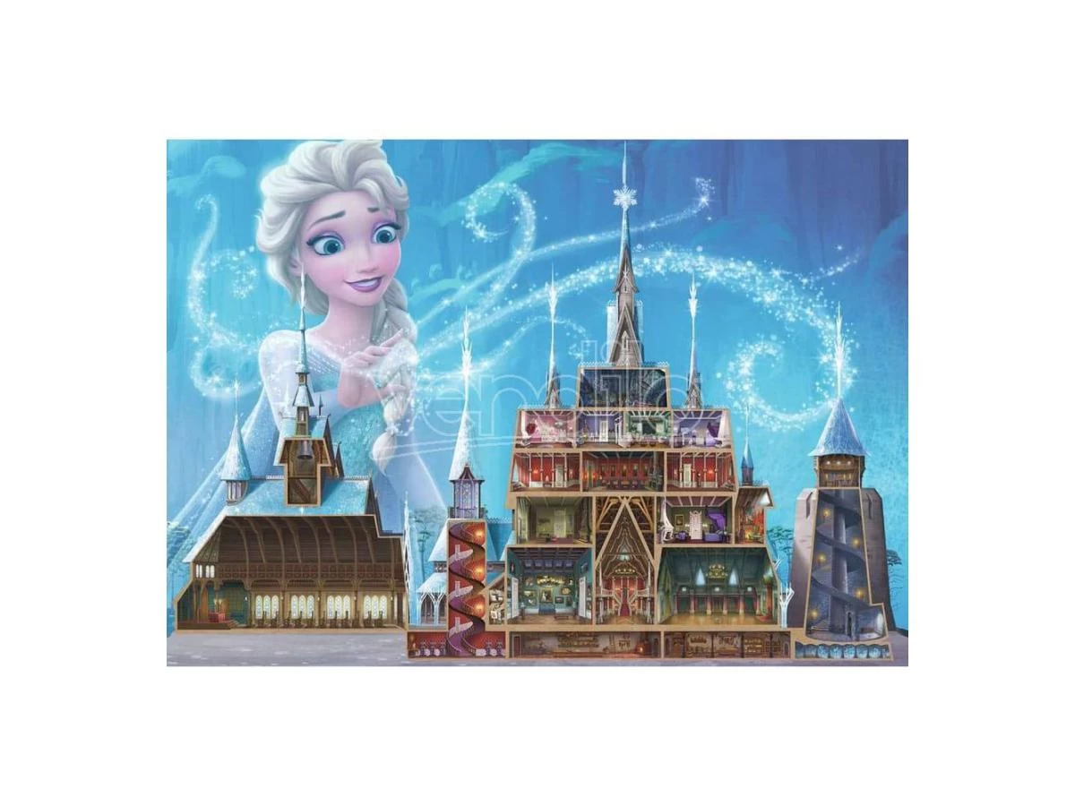 Disney Castle Collection Jigsaw Puzzle Elsa (Frozen) (1000 Pieces) Ravensburger 5 Disney Castle Collection Jigsaw Puzzle Elsa (Frozen) (1000 Pieces) Ravensburger - immagine 3
