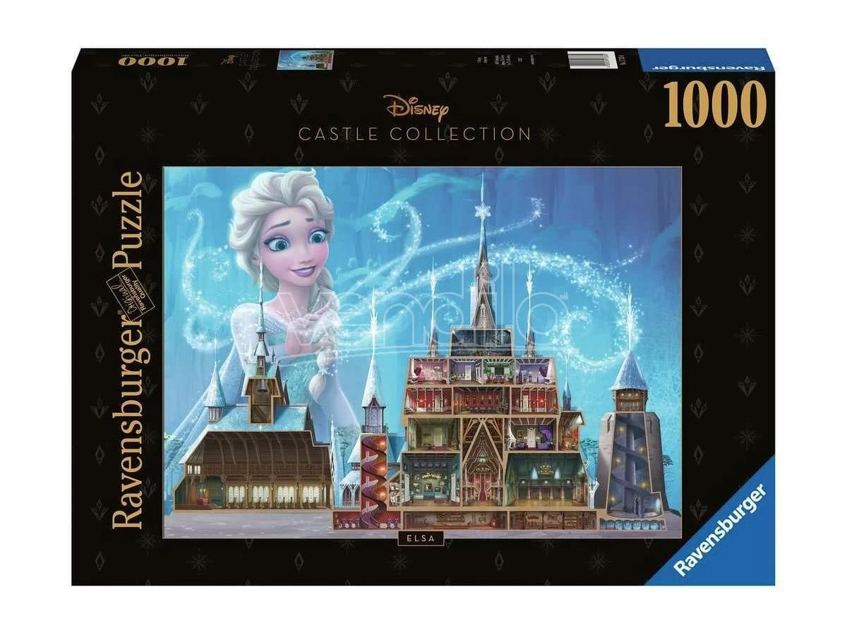 Disney Castle Collection Jigsaw Puzzle Elsa (Frozen) (1000 Pieces) Ravensburger 3 Disney Castle Collection Jigsaw Puzzle Elsa (Frozen) (1000 Pieces) Ravensburger