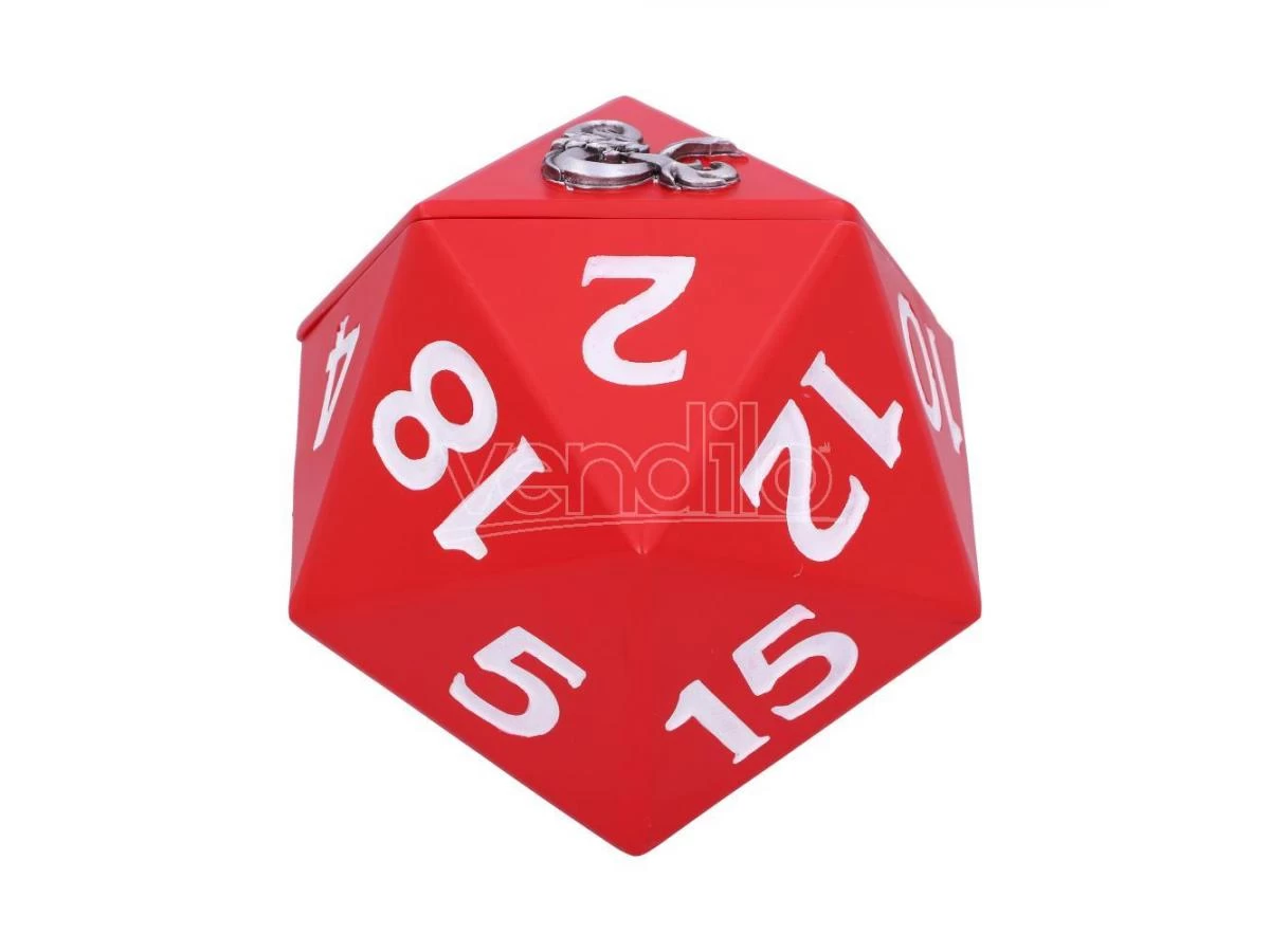 DUNGEONS & DRAGONS D20 DICE BOX ACCESSORI GIOCO DA TAVOLO NEMESIS NOW 4 DUNGEONS & DRAGONS D20 DICE BOX ACCESSORI GIOCO DA TAVOLO NEMESIS NOW - immagine 2