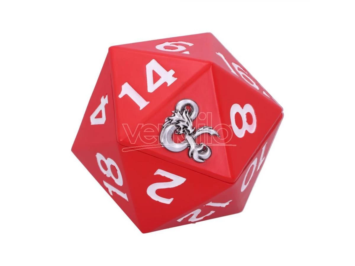 DUNGEONS & DRAGONS D20 DICE BOX ACCESSORI GIOCO DA TAVOLO NEMESIS NOW 7 DUNGEONS & DRAGONS D20 DICE BOX ACCESSORI GIOCO DA TAVOLO NEMESIS NOW - immagine 5