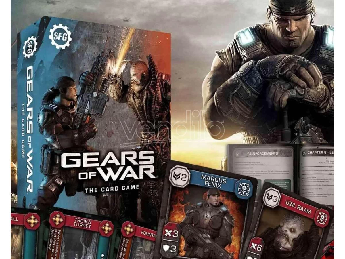 Gears Of War Carte Gioco Gioco Da Tavolo Steamforged Games 3 Gears Of War Carte Gioco Gioco Da Tavolo Steamforged Games