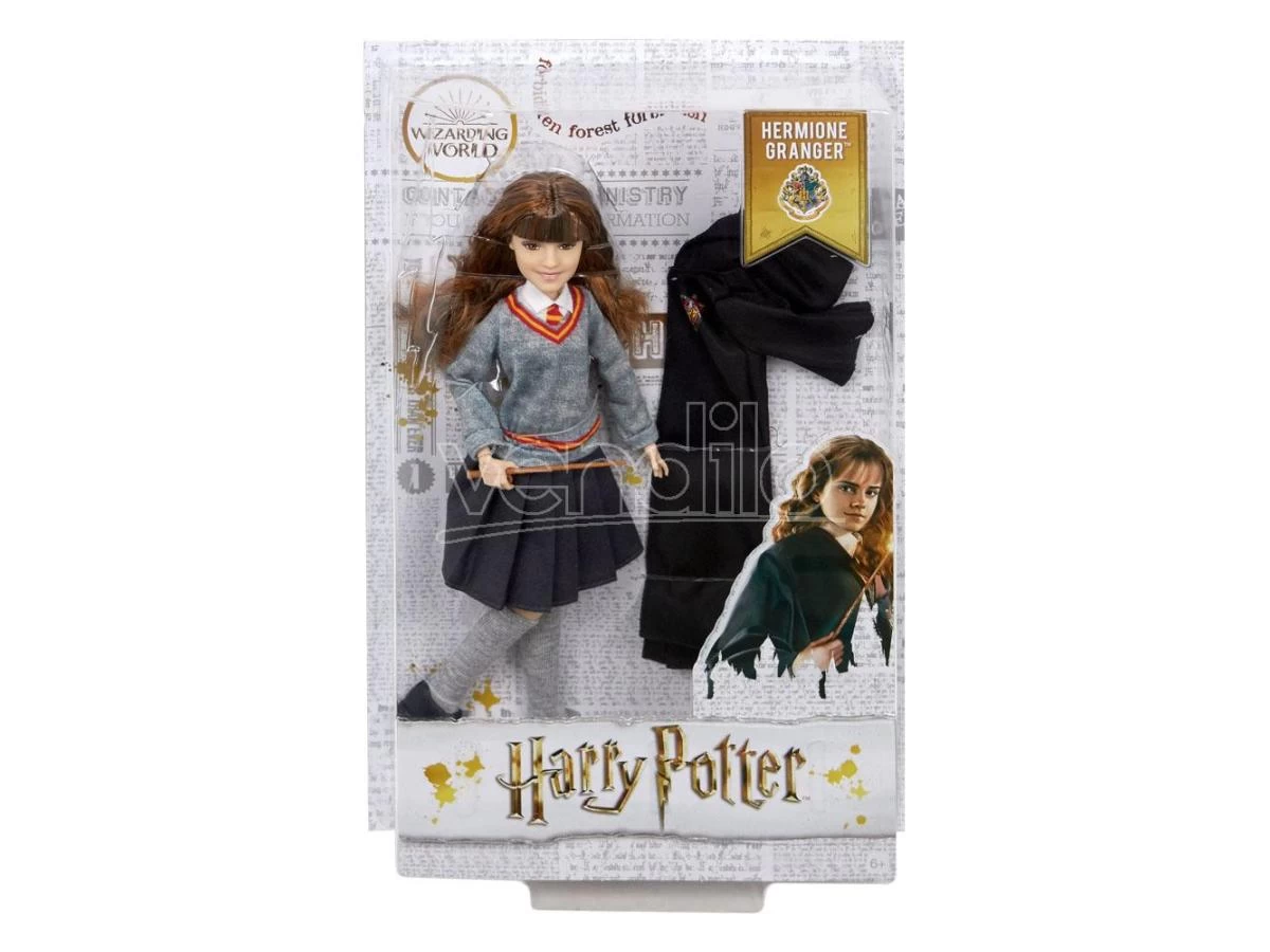Harry Potter Bambola Hermione Granger 26 Cm Mattel 5 Harry Potter Bambola Hermione Granger 26 Cm Mattel - immagine 3