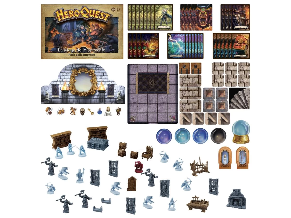 HEROQUEST LA MAGA DELLO SPECCHIO GIOCO DA TAVOLO HASBRO 8 HEROQUEST LA MAGA DELLO SPECCHIO GIOCO DA TAVOLO HASBRO - immagine 6