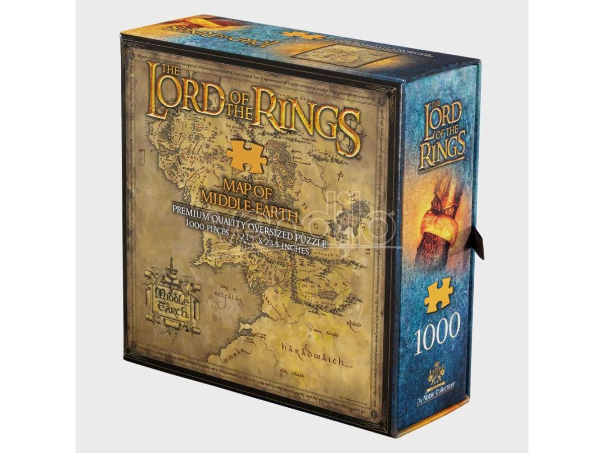Il Signore Degli Anelli Jigsaw Puzzle Middle Earth (1000 Pieces) Noble Collection 4 Il Signore Degli Anelli Jigsaw Puzzle Middle Earth (1000 Pieces) Noble Collection - immagine 2