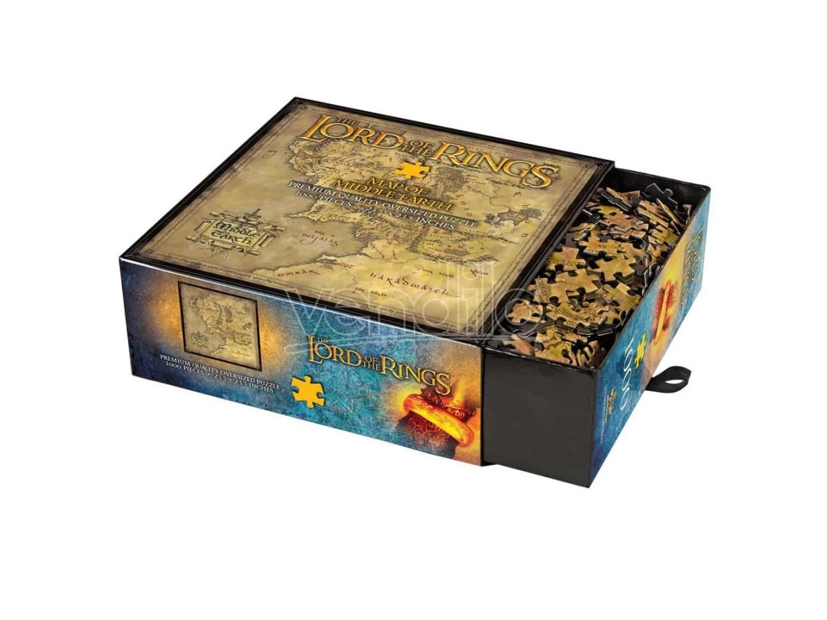 Il Signore Degli Anelli Jigsaw Puzzle Middle Earth (1000 Pieces) Noble Collection 5 Il Signore Degli Anelli Jigsaw Puzzle Middle Earth (1000 Pieces) Noble Collection - immagine 3