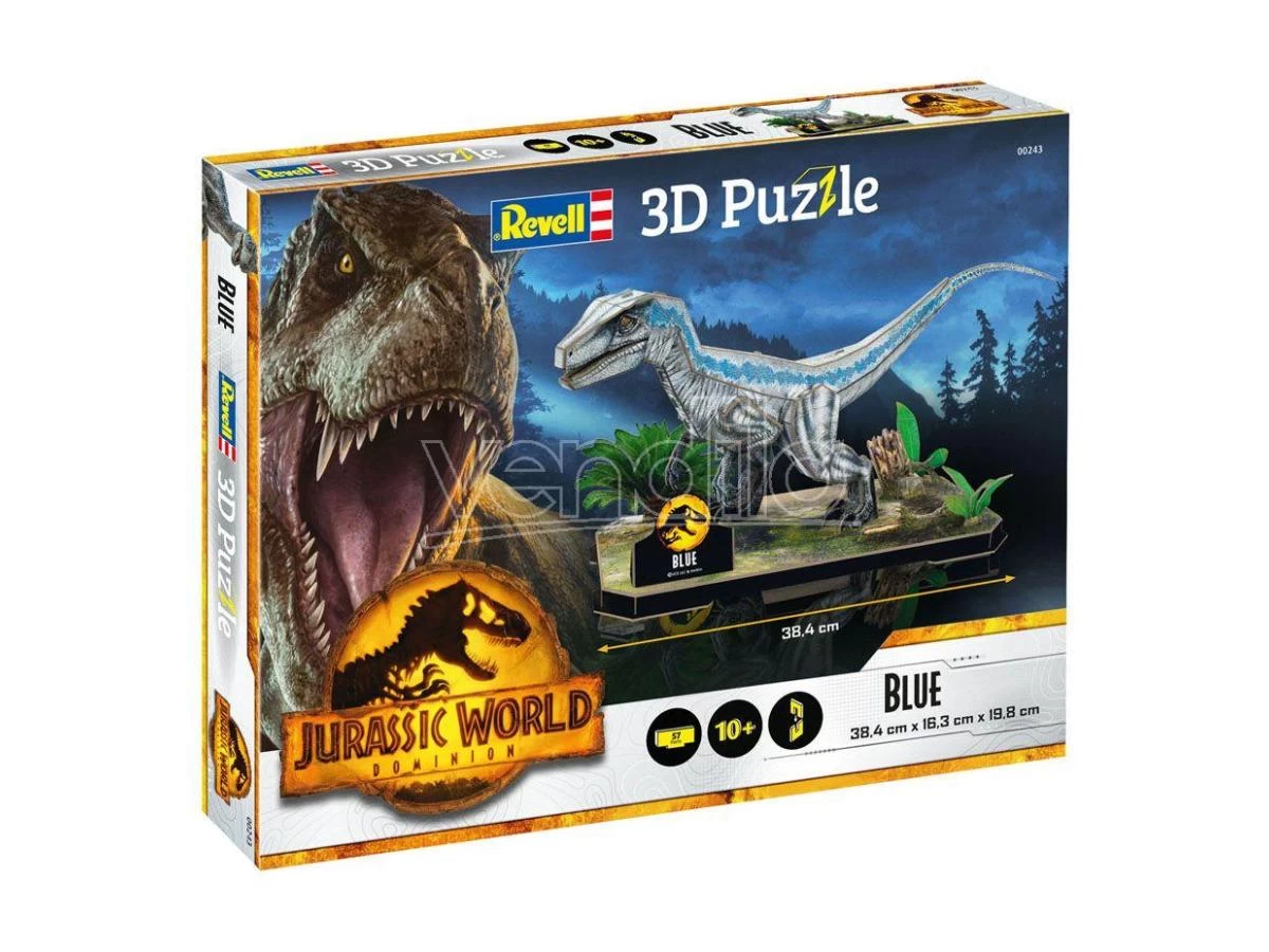 Jurassic World Dominion 3D Puzzle Blue Revell 6 Jurassic World Dominion 3D Puzzle Blue Revell - immagine 4