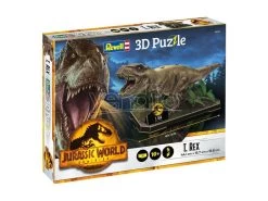 Jurassic World Dominion 3D Puzzle T. Rex Revell -Negozio Di Giocattoli jurassic world dominion 3d puzzle t rex revell 3
