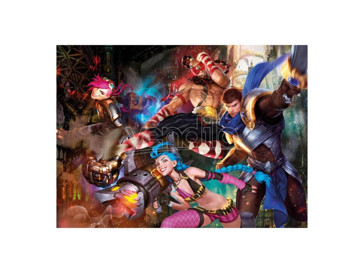 League Of Legends Jigsaw Puzzle Champions -1 (1000 Pieces) Clementoni 4 League Of Legends Jigsaw Puzzle Champions -1 (1000 Pieces) Clementoni - immagine 2
