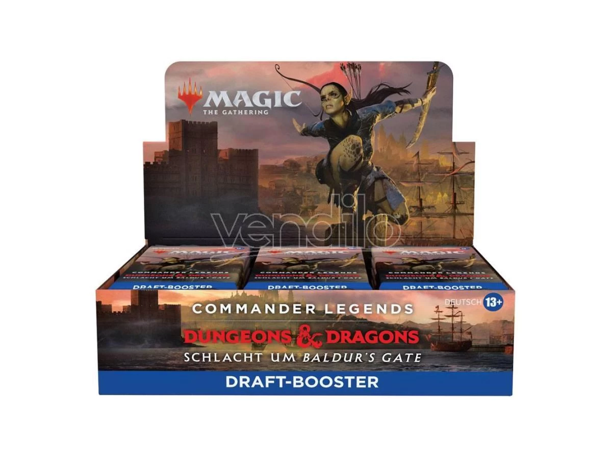 Magic The Gathering Commander Legends: Schlacht Um Baldur's Gate Draft Booster Display (24) German Wizards Of The Coast 7 Magic The Gathering Commander Legends: Schlacht Um Baldur's Gate Draft Booster Display (24) German Wizards Of The Coast - immagine 5