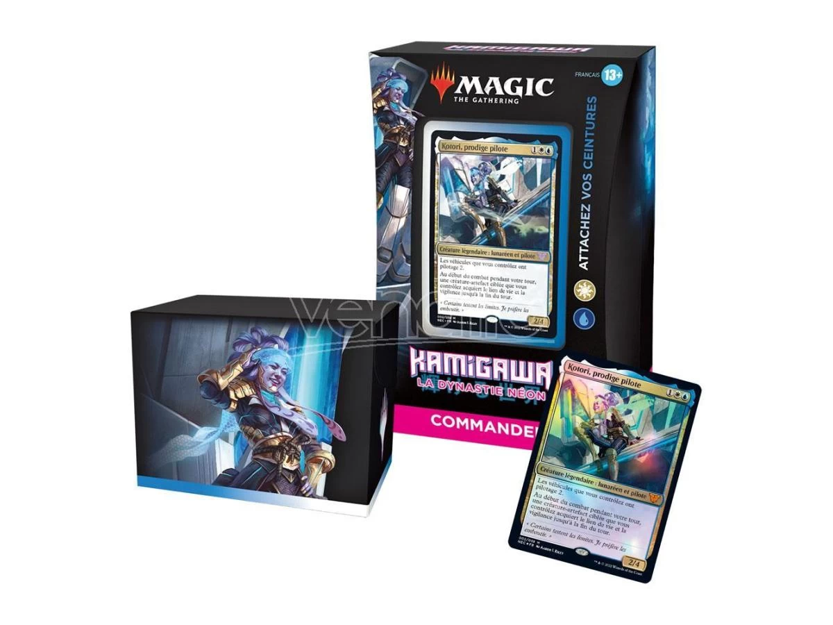 Magic The Gathering Kamigawa: Neon Dynasty Commander Decks Display (4) French Wizards Of The Coast 4 Magic The Gathering Kamigawa: Neon Dynasty Commander Decks Display (4) French Wizards Of The Coast - immagine 2