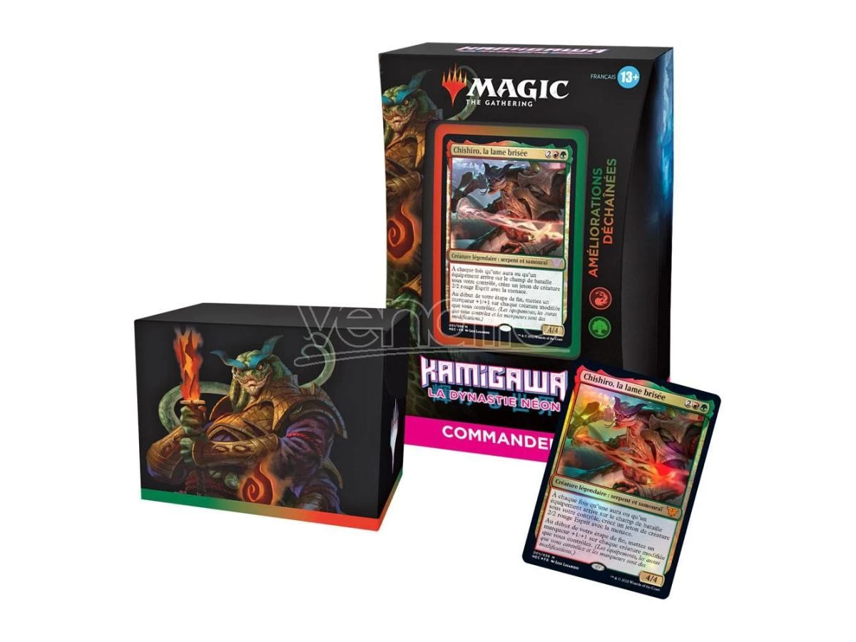 Magic The Gathering Kamigawa: Neon Dynasty Commander Decks Display (4) French Wizards Of The Coast 5 Magic The Gathering Kamigawa: Neon Dynasty Commander Decks Display (4) French Wizards Of The Coast - immagine 3