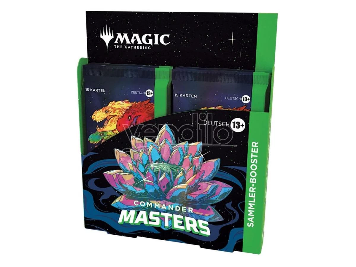 Magic The Gathering Masters Commander Da Collezionebooster Display (4) German Wizards Of The Coast 5 Magic The Gathering Masters Commander Da Collezionebooster Display (4) German Wizards Of The Coast - immagine 3