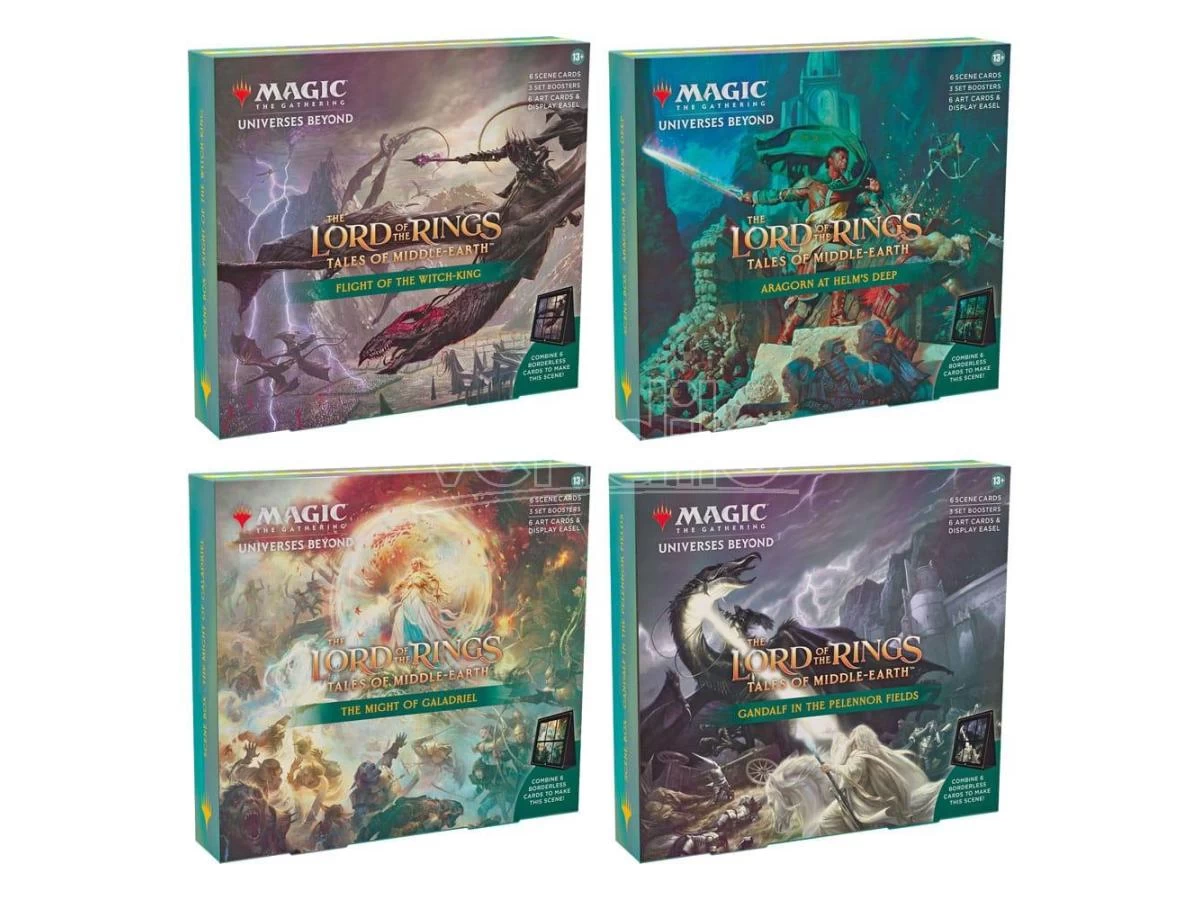 Magic The Gathering The Il Signore Degli Anelli: Tales Of Middle-earth Scene Boxes English Wizards Of The Coast 3 Magic The Gathering The Il Signore Degli Anelli: Tales Of Middle-earth Scene Boxes English Wizards Of The Coast