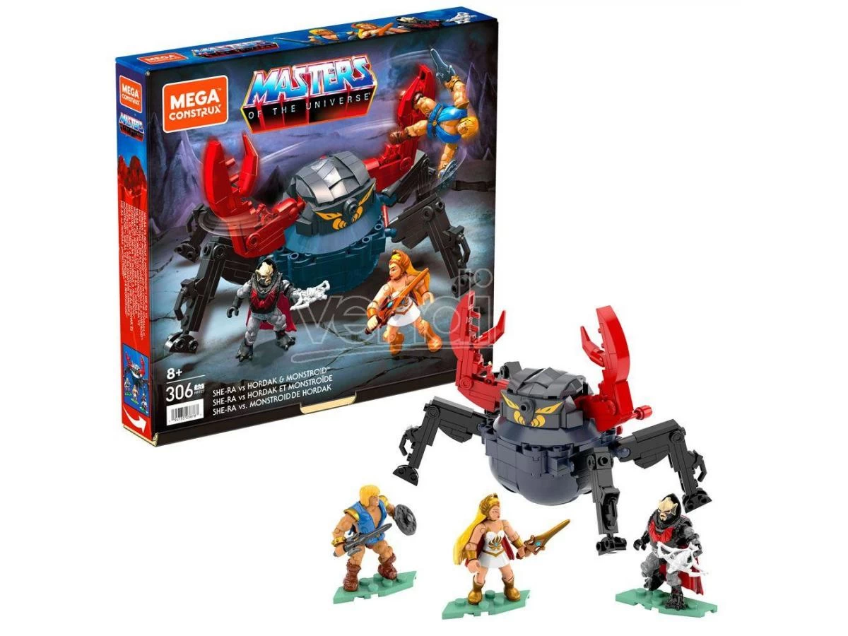 Masters Of The Universe Origins Mega Construx Construction Set She-Ra Vs Hordak & Monstroid 12 Cm Mattel 4 Masters Of The Universe Origins Mega Construx Construction Set She-Ra Vs Hordak & Monstroid 12 Cm Mattel - immagine 2