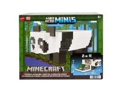 Minecraft Mob Head Minis Playset Panda Playhouse Mattel -Negozio Di Giocattoli minecraft mob head minis playset panda playhouse mattel 2