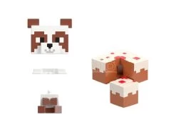 Minecraft Mob Head Minis Playset Panda Playhouse Mattel -Negozio Di Giocattoli minecraft mob head minis playset panda playhouse mattel 3