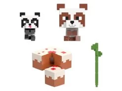 Minecraft Mob Head Minis Playset Panda Playhouse Mattel -Negozio Di Giocattoli minecraft mob head minis playset panda playhouse mattel 4