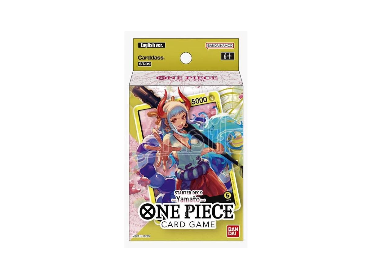 Bandai ONE PIECE CARD YAMATO ST-09 ENG 1 MAZZO ANIME - CARTE DA GIOCO/COLLEZIONE 3 Bandai ONE PIECE CARD YAMATO ST-09 ENG 1 MAZZO ANIME - CARTE DA GIOCO/COLLEZIONE