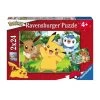 Pokémon Children's Jigsaw Puzzle Pikachu & Friends (2 X 24 Pieces) Ravensburger
