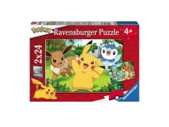 Pokémon Children's Jigsaw Puzzle Pikachu & Friends (2 X 24 Pieces) Ravensburger