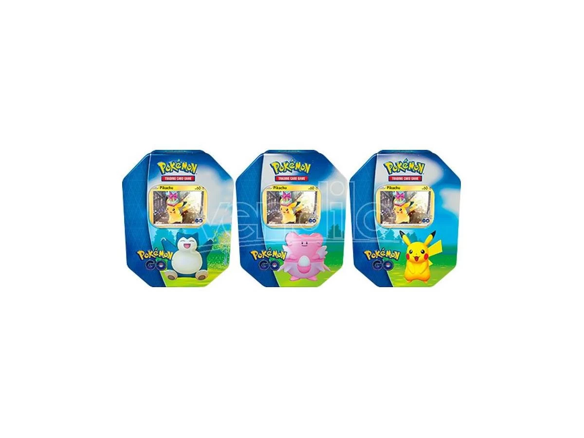 POKEMON GO TIN - CARTE DA GIOCO/COLLEZIONE 4 POKEMON GO TIN - CARTE DA GIOCO/COLLEZIONE - immagine 2