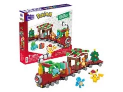 Pokémon Mega Construx Construction Set Holiday Pokémon Train Mattel