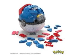 Pokémon Mega Construx Construction Set Jumbo Great Ball 13 Cm Mattel -Negozio Di Giocattoli pokemon mega construx construction set jumbo great ball 13 cm mattel 3