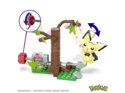 Pokémon Mega Construx Construction Set Pichu's Forest Forage Mattel -Negozio Di Giocattoli pokemon mega construx construction set pichu s forest forage mattel 2
