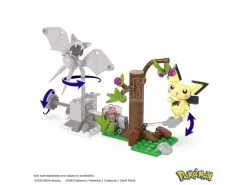 Pokémon Mega Construx Construction Set Pichu's Forest Forage Mattel -Negozio Di Giocattoli pokemon mega construx construction set pichu s forest forage mattel 4
