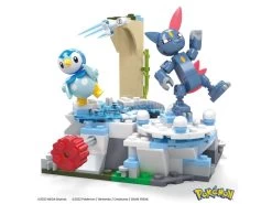 Pokémon Mega Construx Construction Set Piplup E Sneasel's Snow Day Mattel