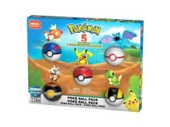 Pokémon Mega Construx Construction Set Poké Ball Pack Mattel -Negozio Di Giocattoli pokemon mega construx construction set poke ball pack mattel 3