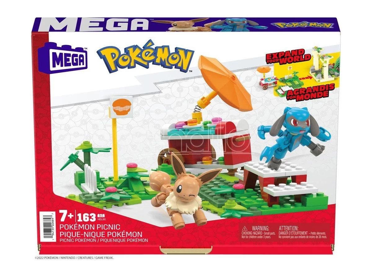 Pokémon Mega Construx Construction Set Pokémon Picnic Mattel 5 Pokémon Mega Construx Construction Set Pokémon Picnic Mattel - immagine 3