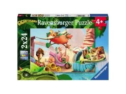 Puzzle Gigantosaurous 2x24pzs Ravensburger