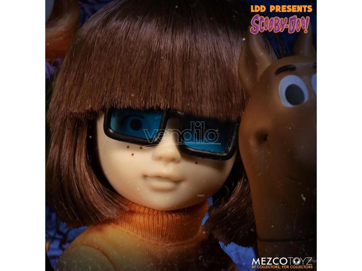 Scooby-doo & Mystery Inc Build A Figura Living Dead Dolls 25 Cm Velma & Fred Assortment (6) Mezco Toys 9 Scooby-doo & Mystery Inc Build A Figura Living Dead Dolls 25 Cm Velma & Fred Assortment (6) Mezco Toys - immagine 7