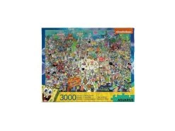 SpongeBob Jigsaw Puzzle Bikini Bottom (3000 Pieces) Aquarius