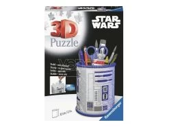 Star Wars 3D Puzzle Pencil Holder R2-D2 (57 Pieces) Ravensburger -Negozio Di Giocattoli star wars 3d puzzle pencil holder r2 d2 57 pieces ravensburger 1