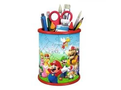 Super Mario 3D Puzzle Pencil Holder (54 Pieces) Ravensburger -Negozio Di Giocattoli super mario 3d puzzle pencil holder 54 pieces ravensburger 2