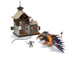 The Witcher 3: Wild Hunt Mega Construx Black Series Construction Set Geralt's Griffin Hunt Mattel