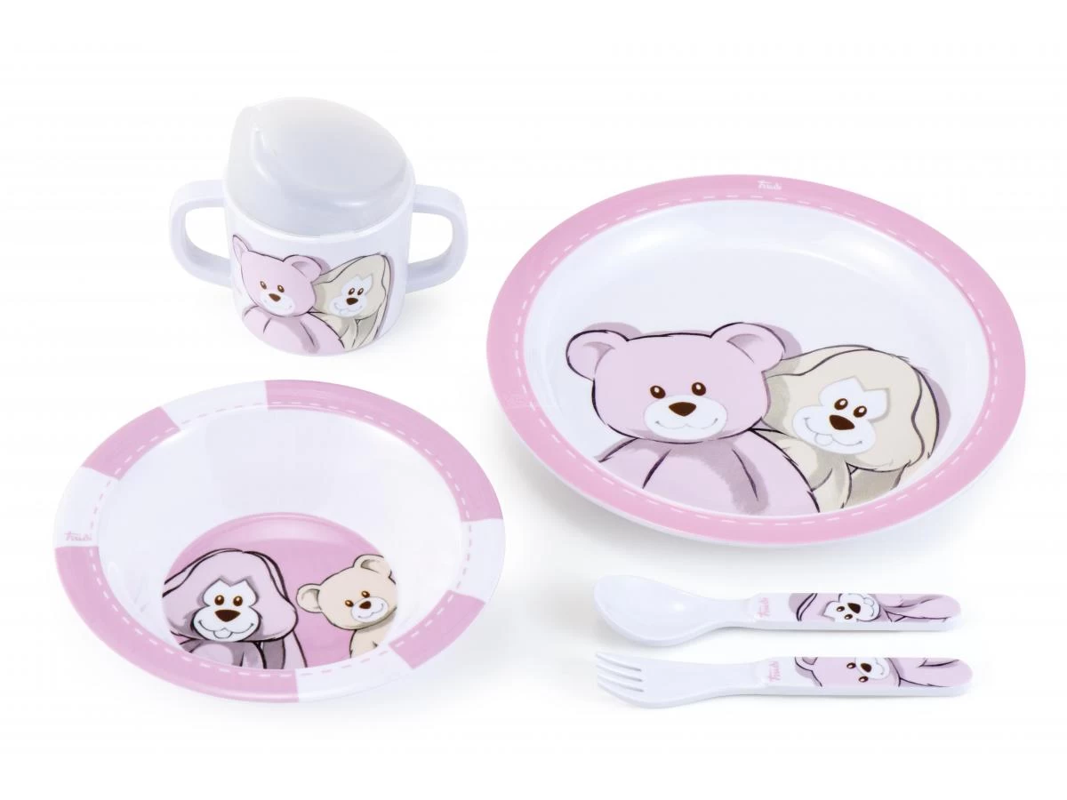 Trudi 18157 - Set Pappa Cremino Rosa Taglia M 3 Trudi 18157 - Set Pappa Cremino Rosa Taglia M