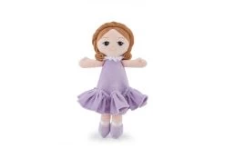 Trudi 64456 - Bambola Pezza Abito Lilla Taglia M